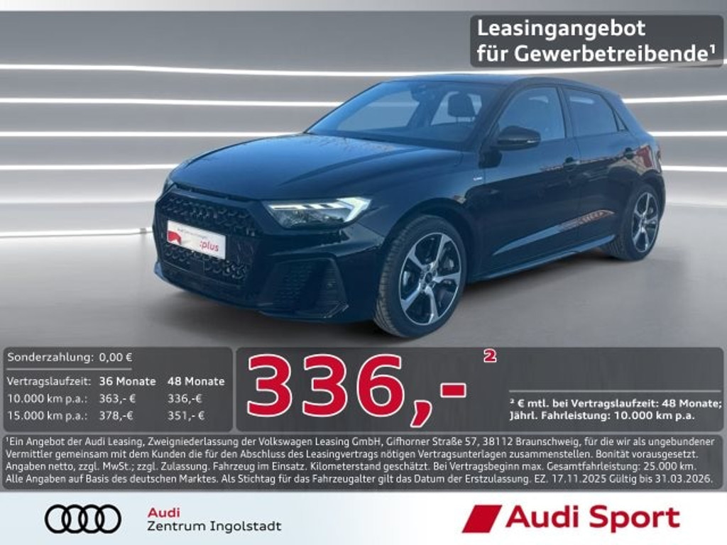 Audi A1 Sportback S-Line S-Tronic 30 TFSI