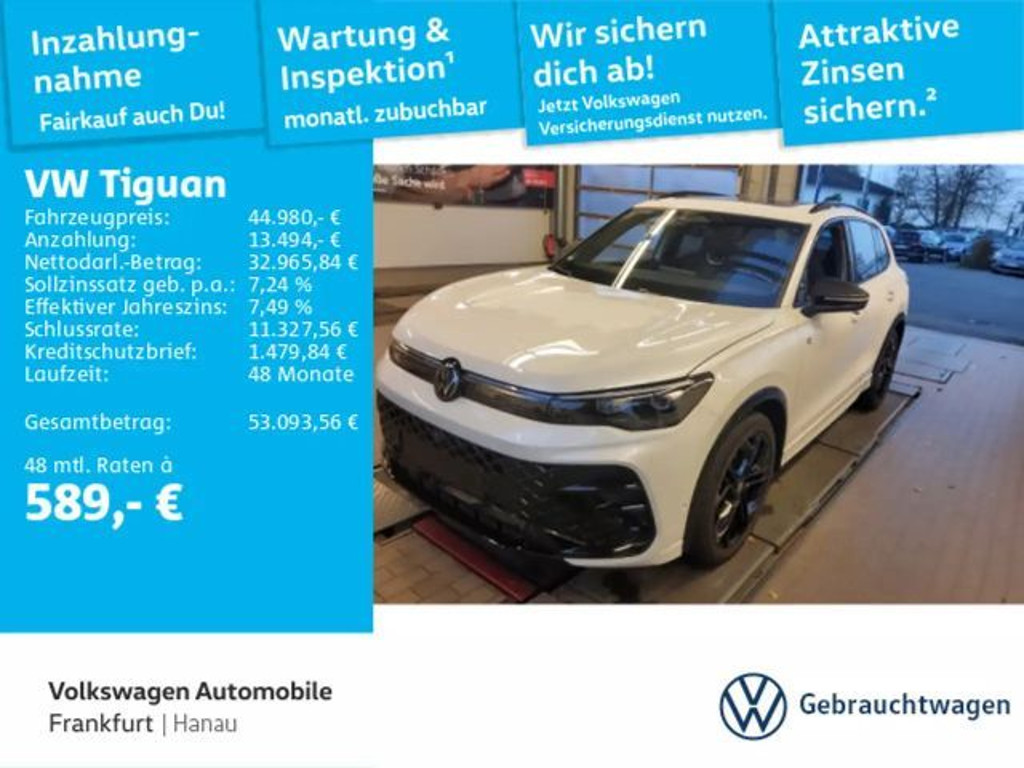 Volkswagen Tiguan DSG R-Line 1.5 eTSI