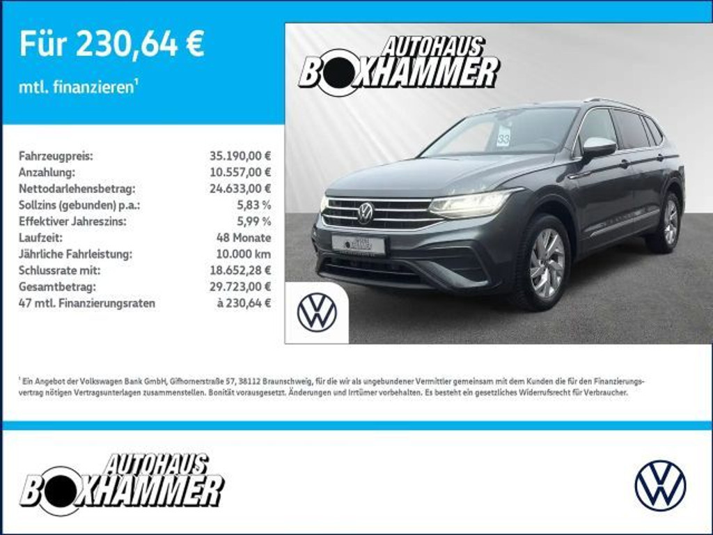Volkswagen Tiguan DSG Life Allspace