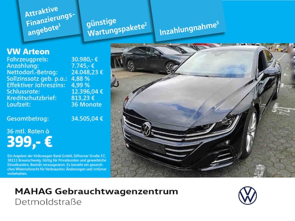 Volkswagen Arteon R-Line 2.0 TSI