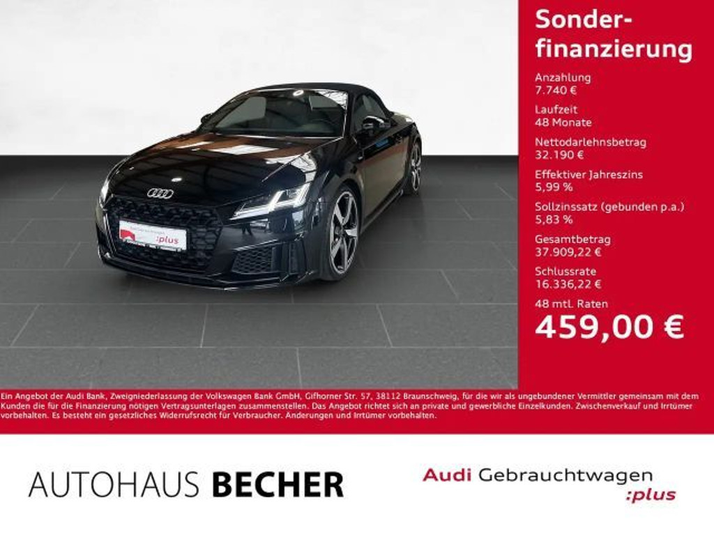 Audi TT Roadster Cabriolet S-Tronic 45 TFSI