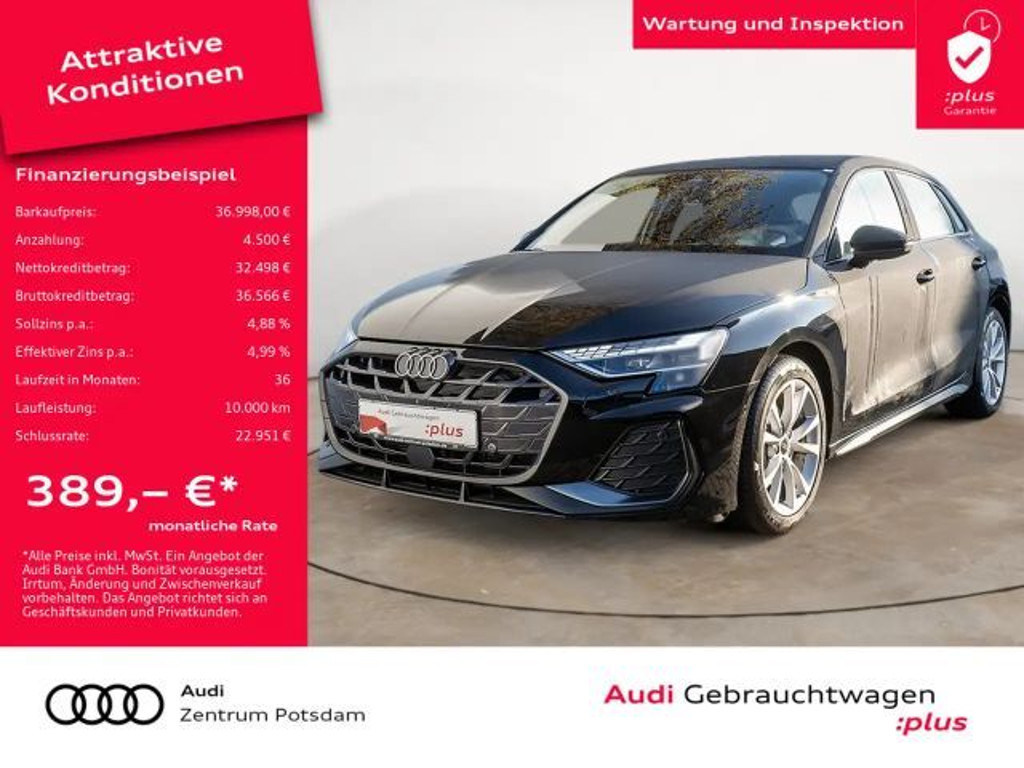 Audi A3 Sportback Sedan S-Line 35 TFSI