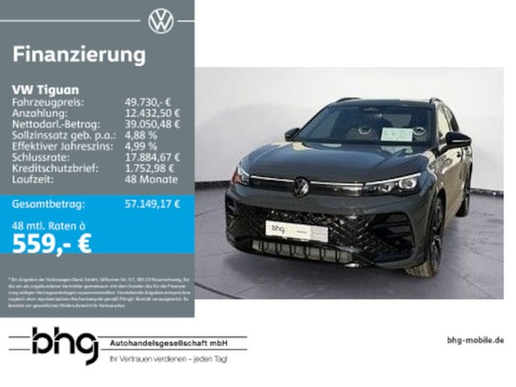 Volkswagen Tiguan 4Motion DSG R-Line 2.0 TDI
