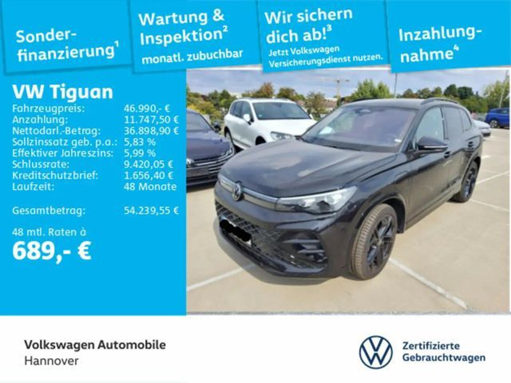 Volkswagen Tiguan DSG R-Line eHybrid 1.5 TSI