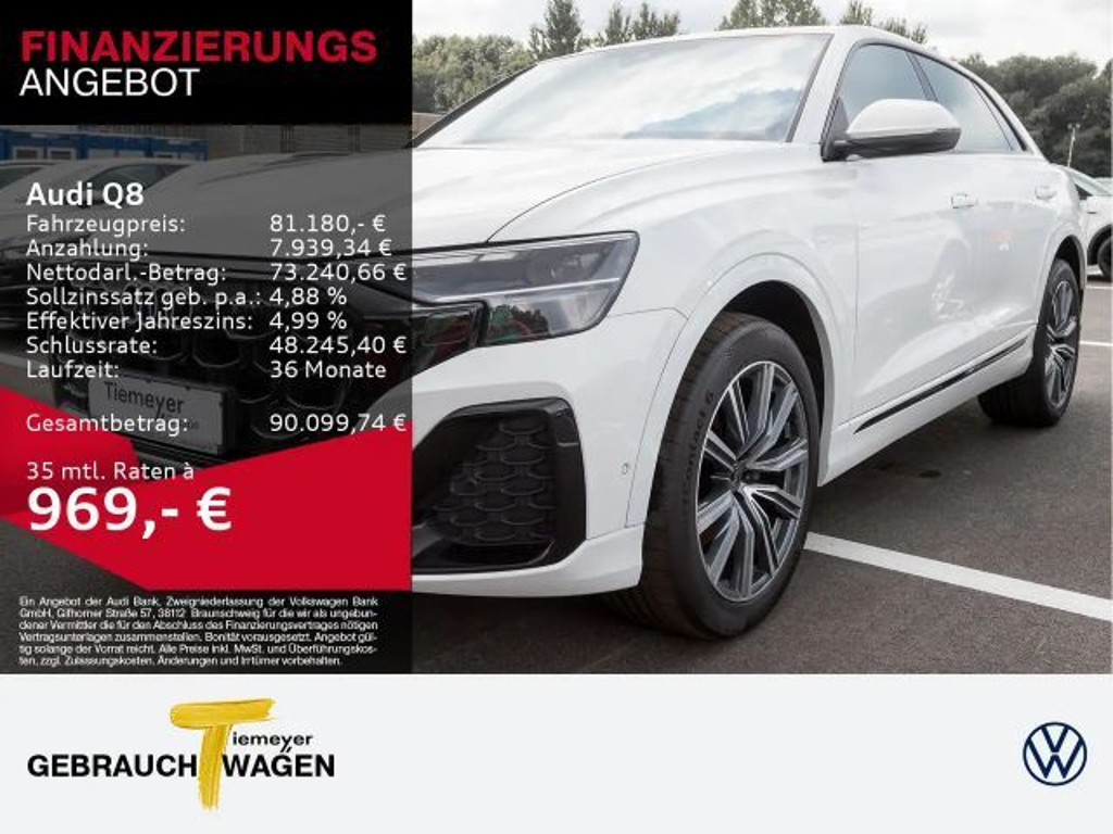 Audi Q8 Quattro S-Line 50 TDI