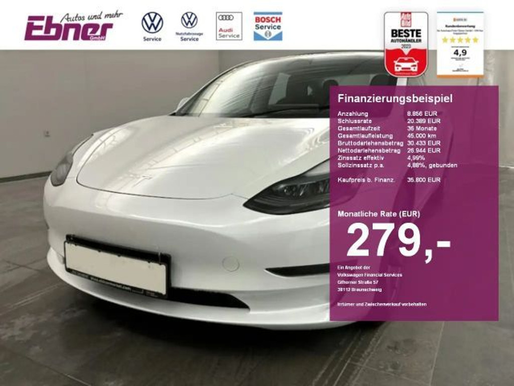 Tesla Model 3 Long Range Dual Motor AWD 75D