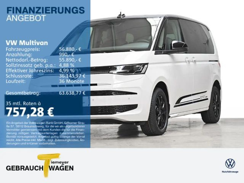 Volkswagen Multivan DSG 2.0 TDI T7
