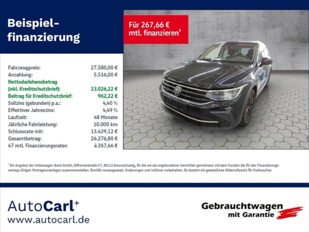 Volkswagen Tiguan DSG 1.5 TSI IQ.Drive