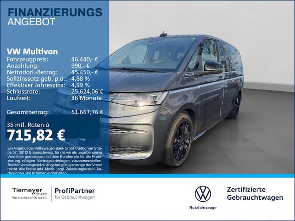 Volkswagen Multivan Style Lang T7