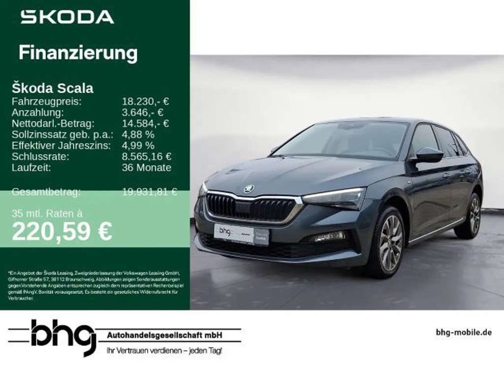Skoda Scala Clever 1.0 TSI