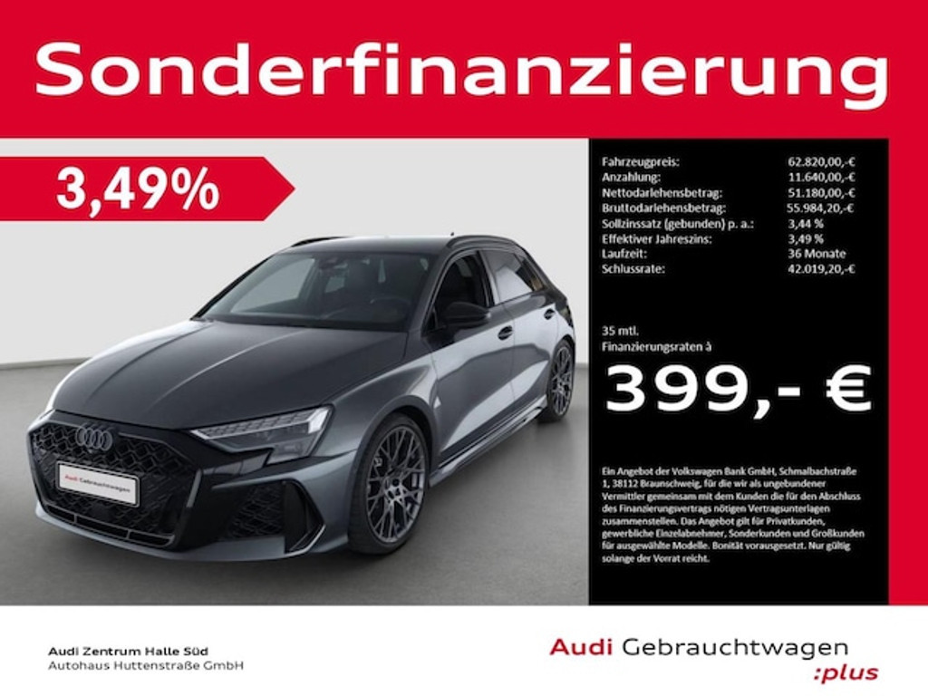 Audi RS3 Sportback Quattro S-Tronic
