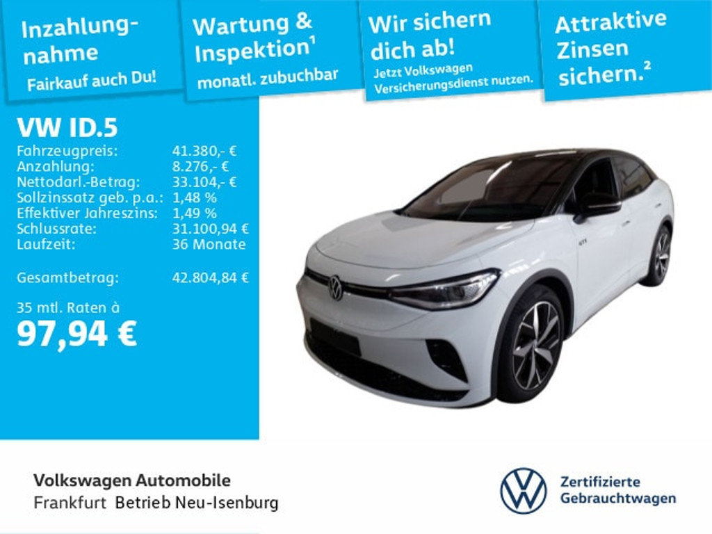 Volkswagen ID.5 4Motion IQ.Drive GTX
