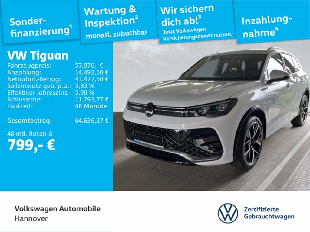 Volkswagen Tiguan DSG R-Line eHybrid 1.5 TSI IQ.Drive