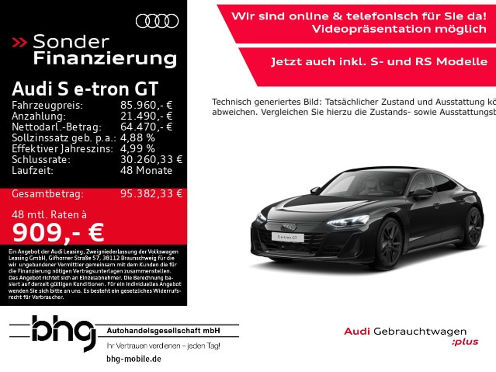 Audi e-tron GT Quattro