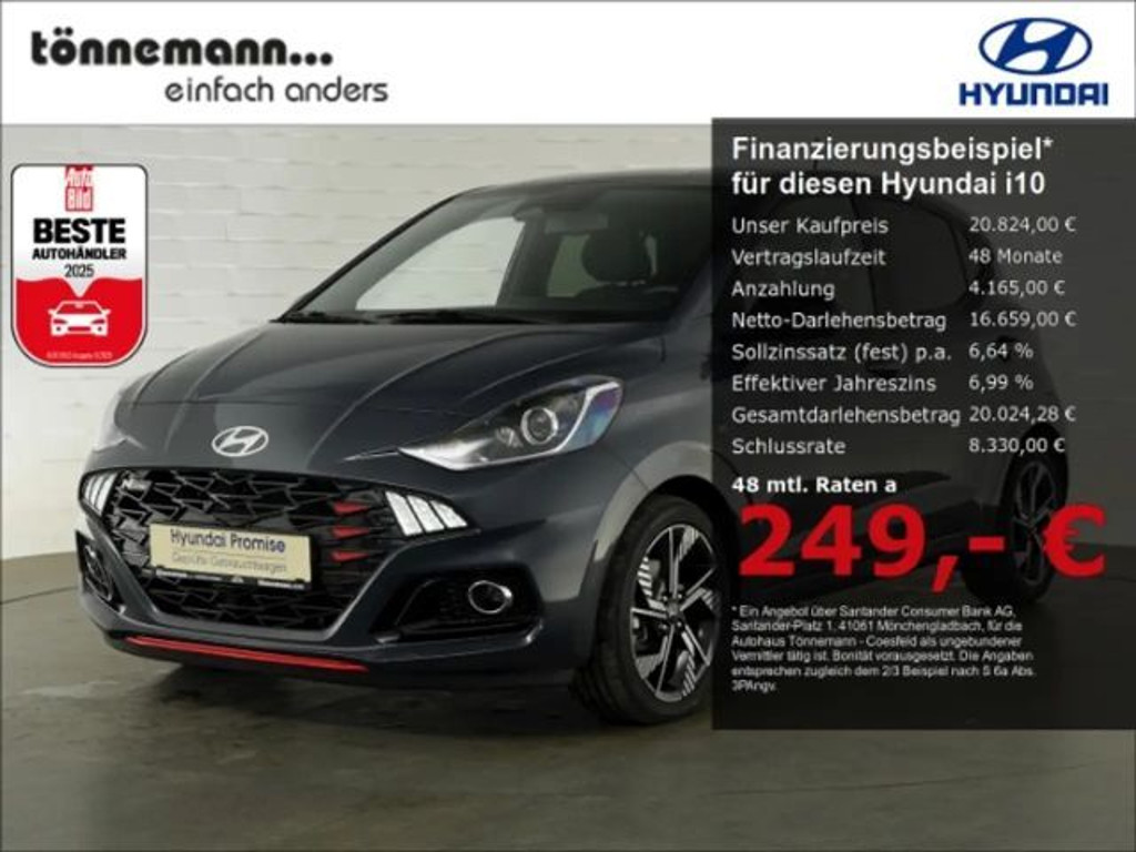 Hyundai i10 T-GDi N Line