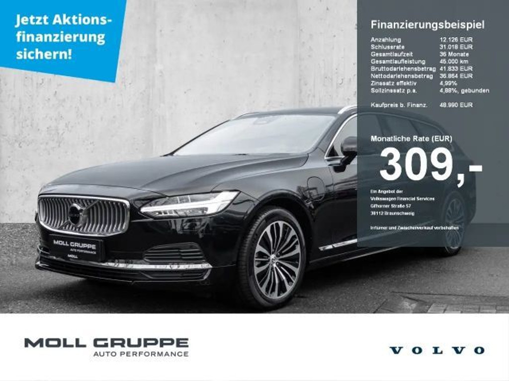 Volvo V90 AWD T6 Twin Engine Core
