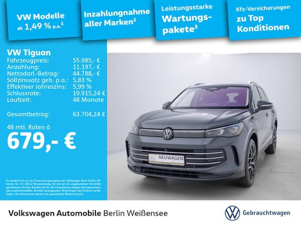 Volkswagen Tiguan DSG eHybrid 1.5 TSI Elegance Elegance
