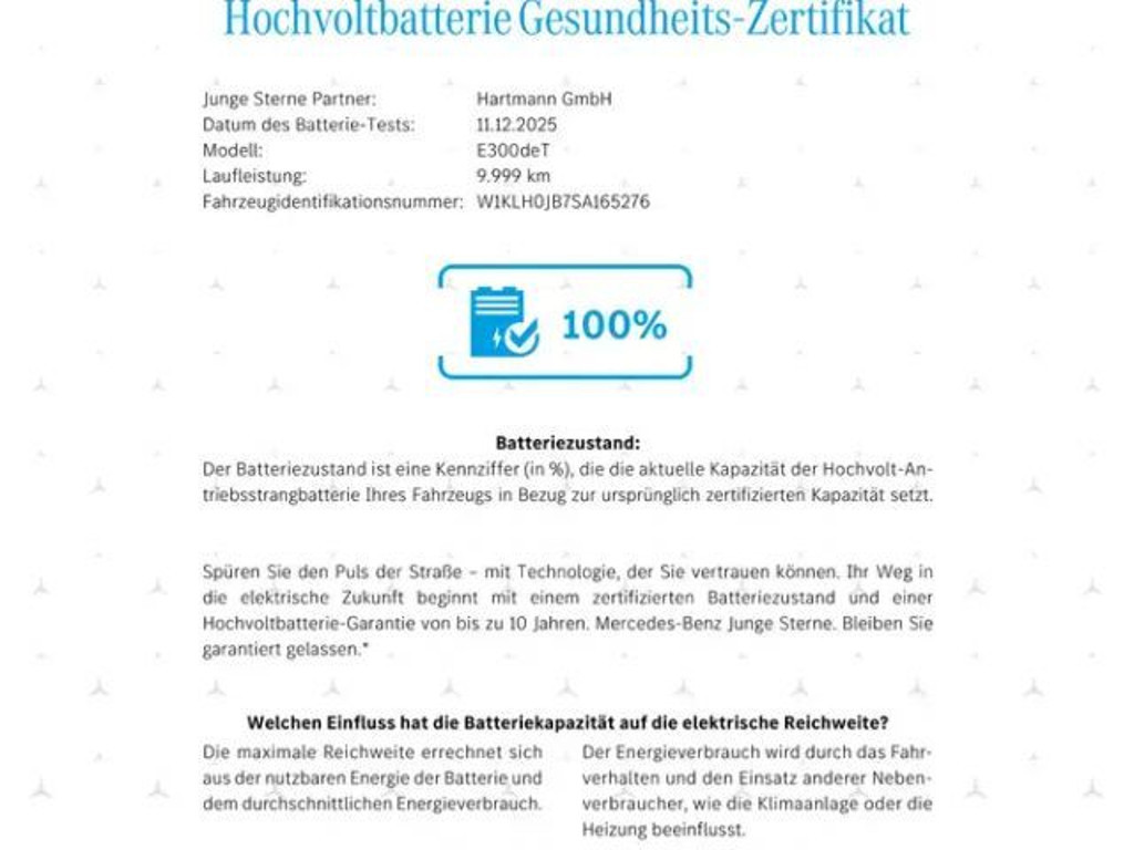 Mercedes-Benz E-Klasse