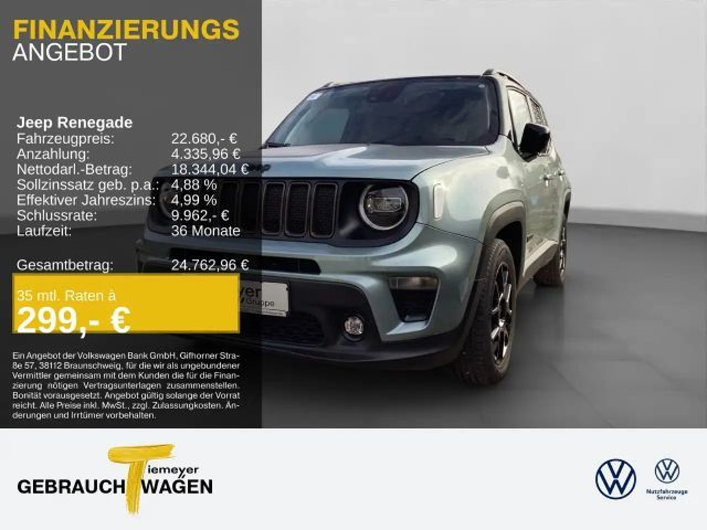 Jeep Renegade Longitude Hybrid