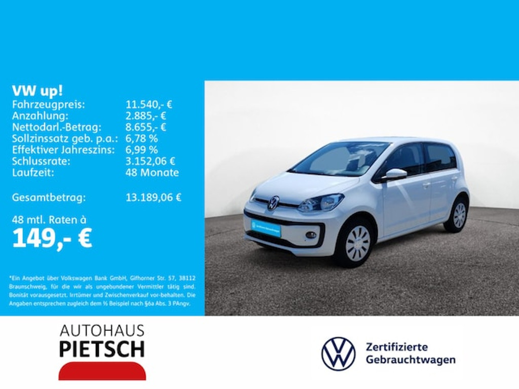 Volkswagen up! Move up! Move