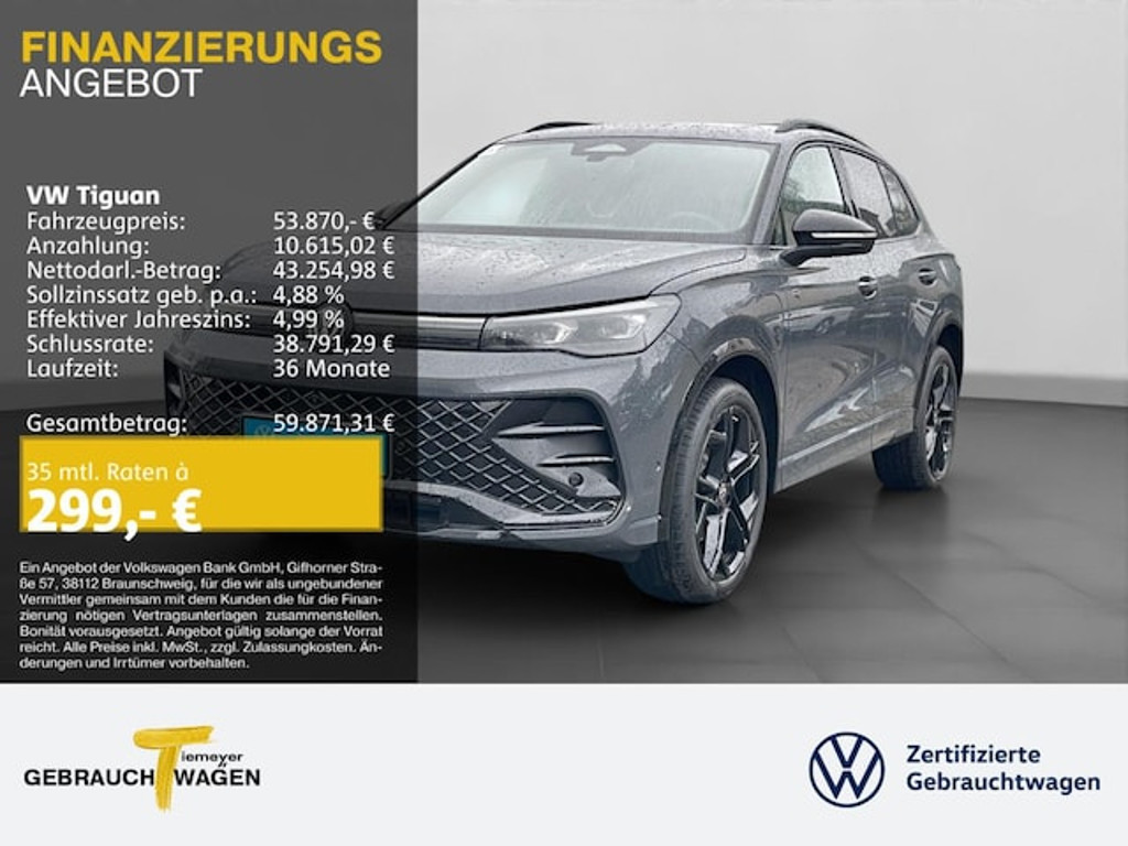 Volkswagen Tiguan DSG R-Line eHybrid 1.5 TSI