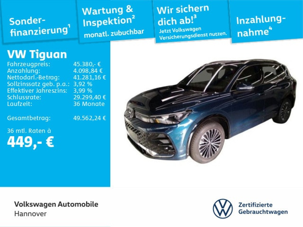 Volkswagen Tiguan DSG R-Line 2.0 TSI
