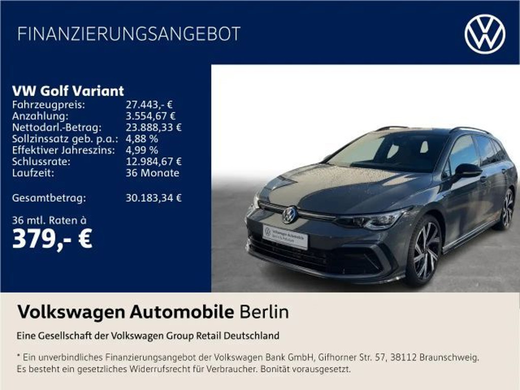 Volkswagen Golf DSG Variant R-Line Golf VIII 2.0 TSI