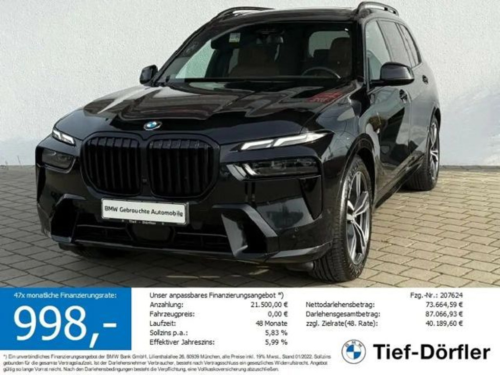 BMW X7 M-Sport xDrive40d