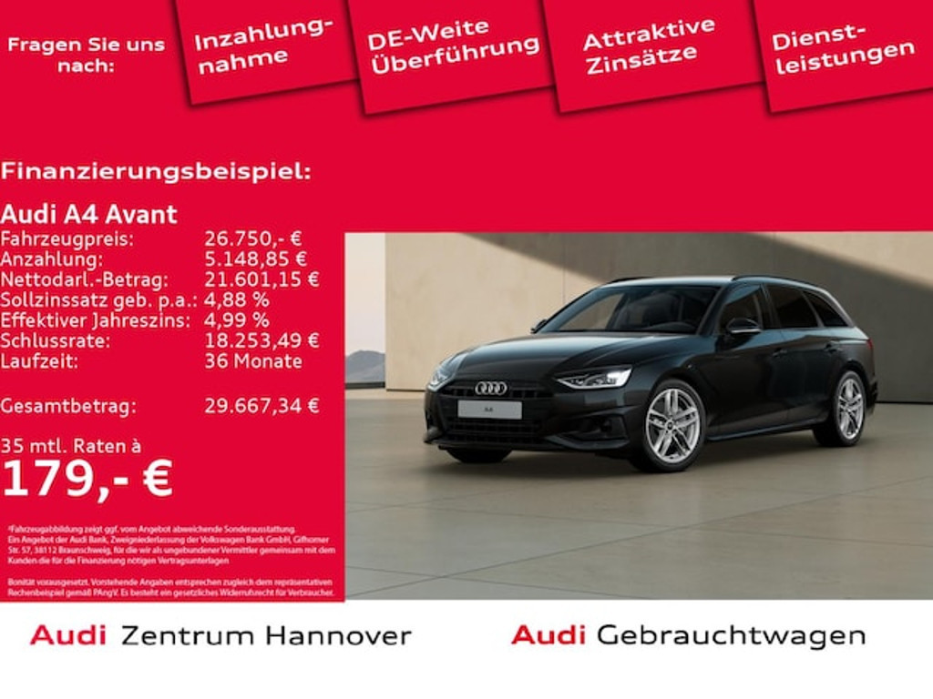 Audi A4 Avant S-Tronic 40 TDI