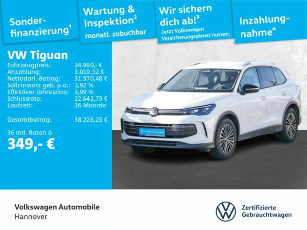 Volkswagen Tiguan DSG 1.5 eTSI