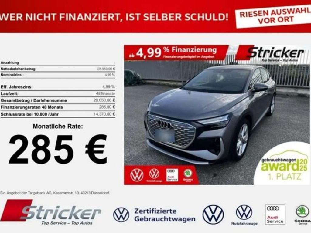 Audi Q4 e-tron Sportback S-Line 35