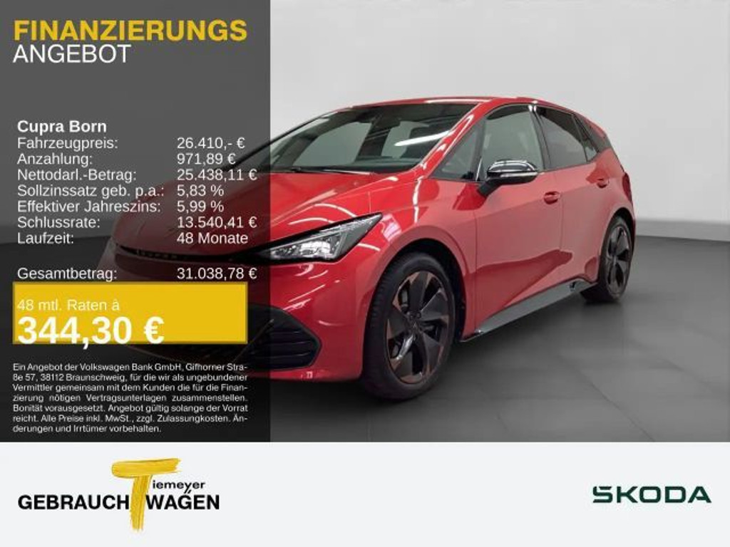 Cupra Born 360 ALLWETTER LM19 PRIVACY SITZHZ