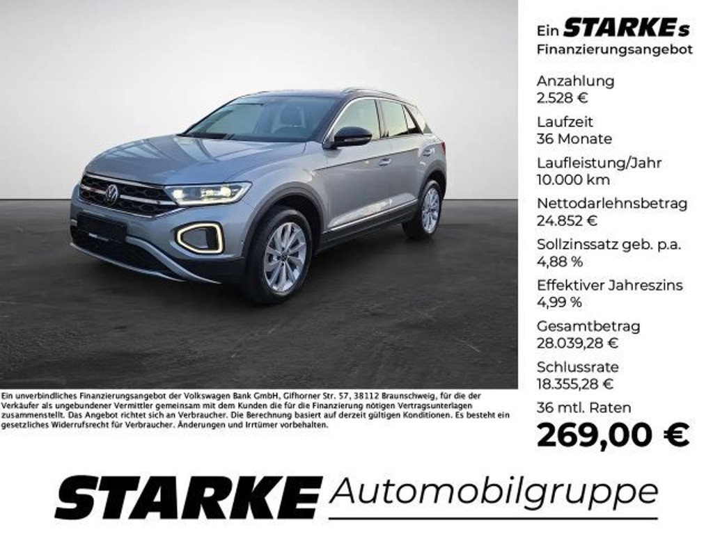 Volkswagen T-Roc DSG Style 1.5 TSI