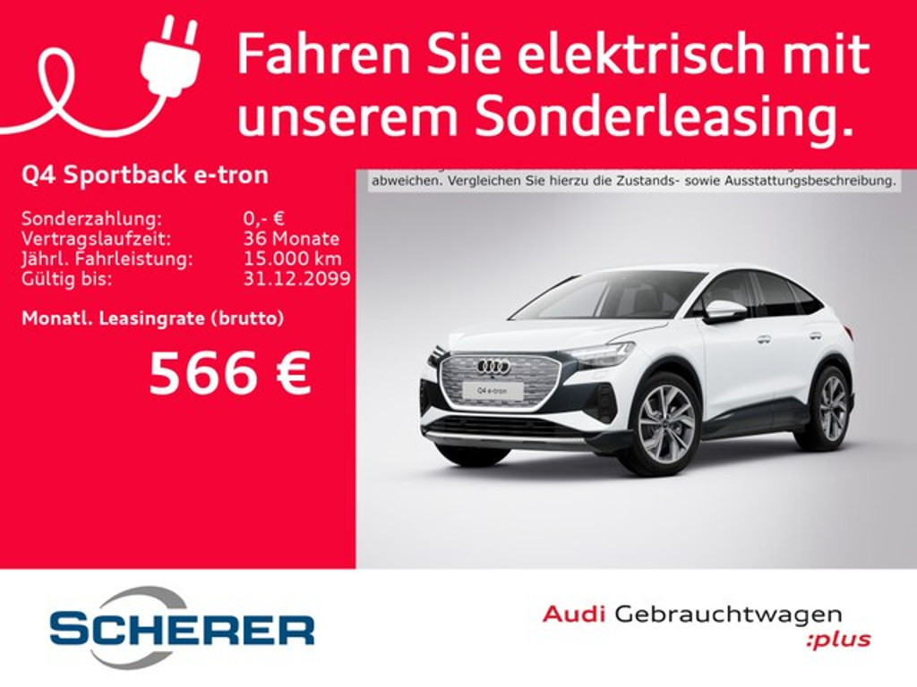 Audi Q4 e-tron Sportback Quattro 50