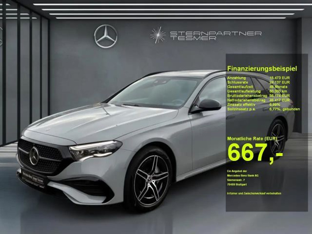 Mercedes-Benz E-Klasse E 300 AMG Line Estate Premium E 300 e