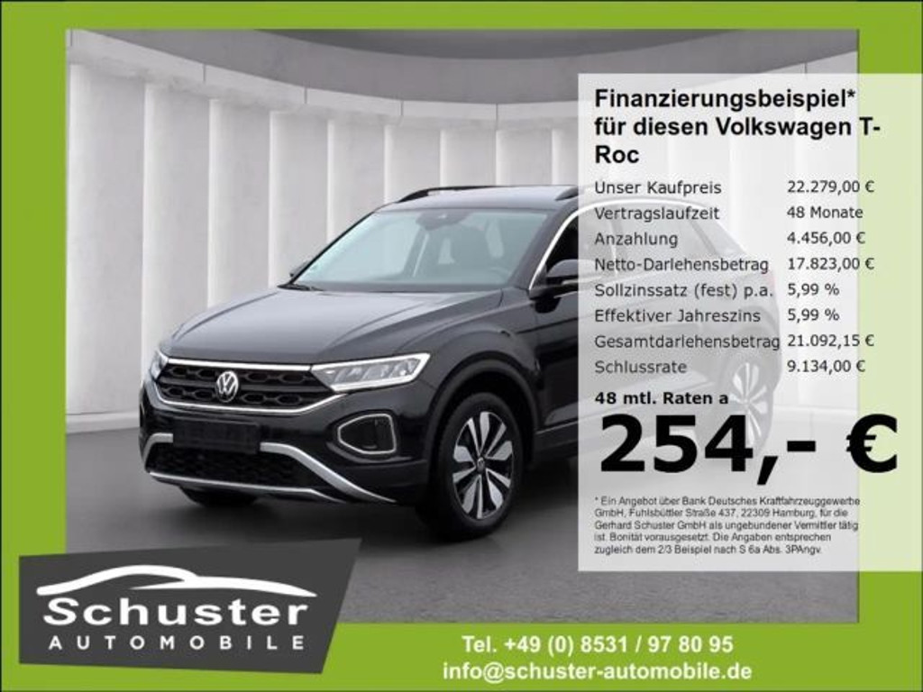 Volkswagen T-Roc GOAL TSI*ACC LED Navi digCockp SHZ VKZ-Erk
