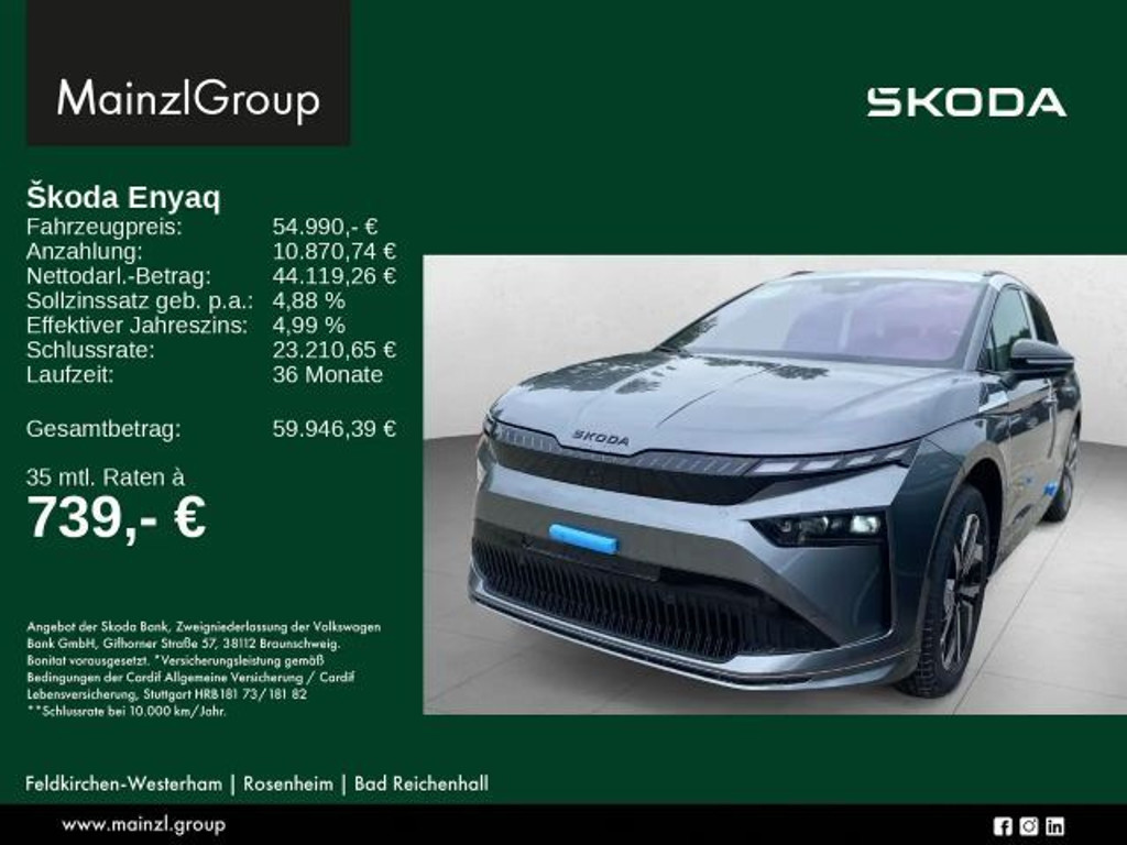 Skoda Enyaq Sportline