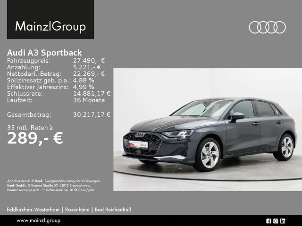 Audi A3 Sedan S-Tronic 30 TFSI