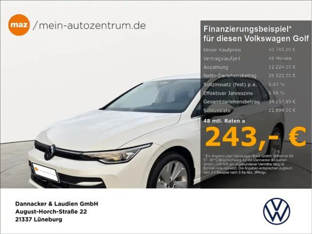 Volkswagen Golf DSG Style Golf VIII