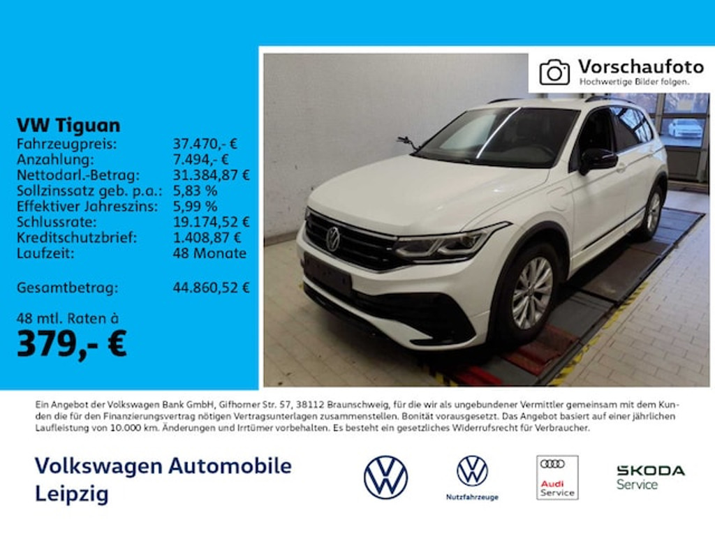 Volkswagen Tiguan DSG R-Line eHybrid IQ.Drive 1.4 TSI