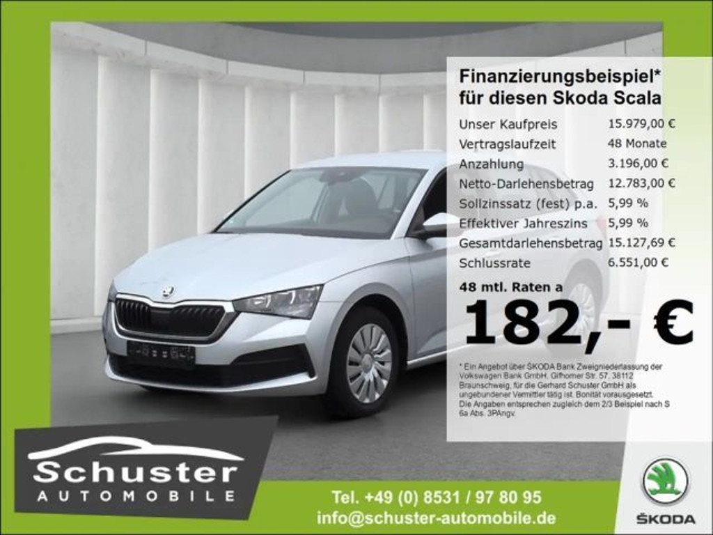 Skoda Scala Active 1.0 TSI