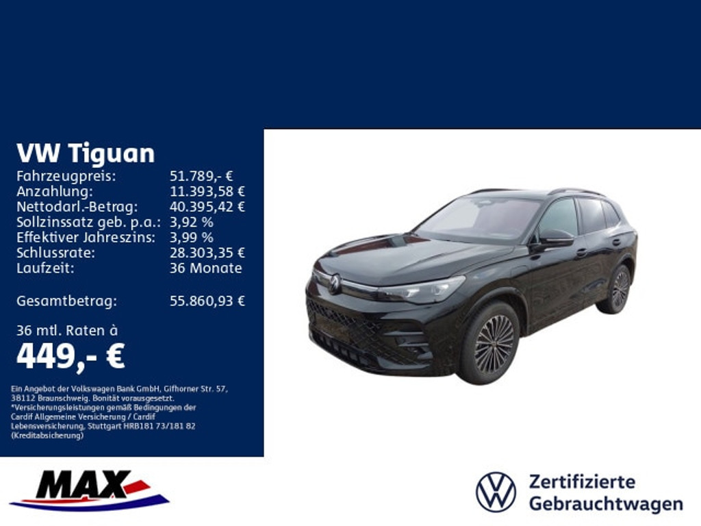 Volkswagen Tiguan DSG R-Line IQ.Drive 1.5 eTSI