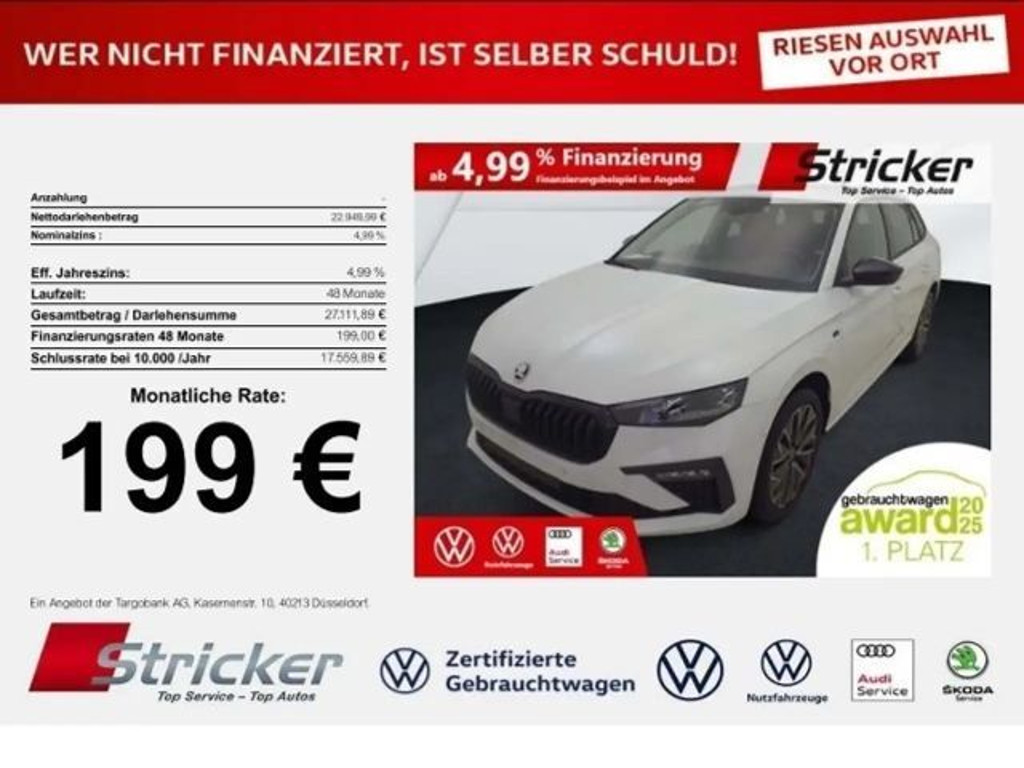 Skoda Scala 1.5 TSI Selection