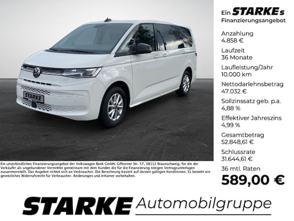 Volkswagen Multivan DSG Life 2.0 TDI Lang T7