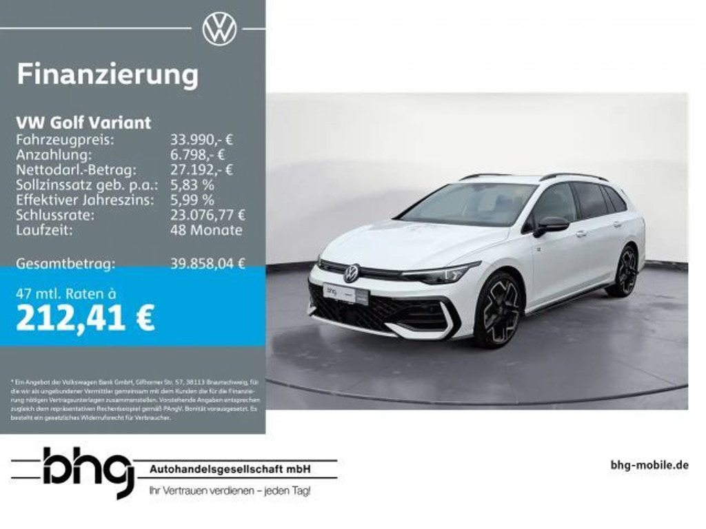 Volkswagen Golf DSG Variant R-Line 2.0 TDI