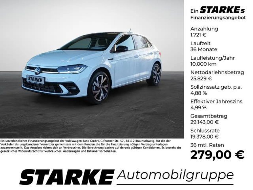 Volkswagen Polo DSG R-Line 1.0 TSI