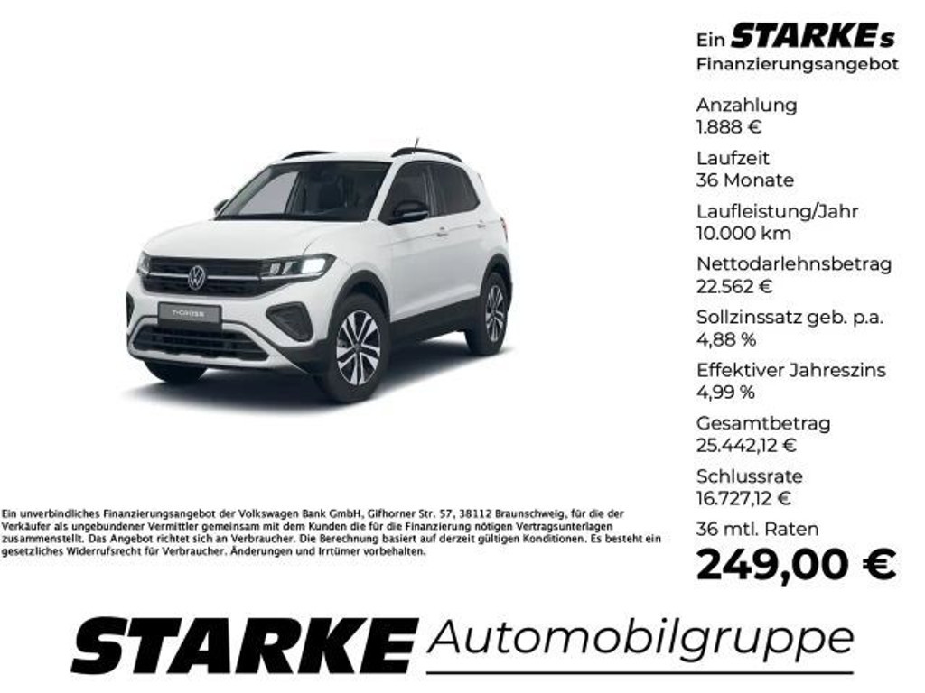 Volkswagen T-Cross 1.0 TSI