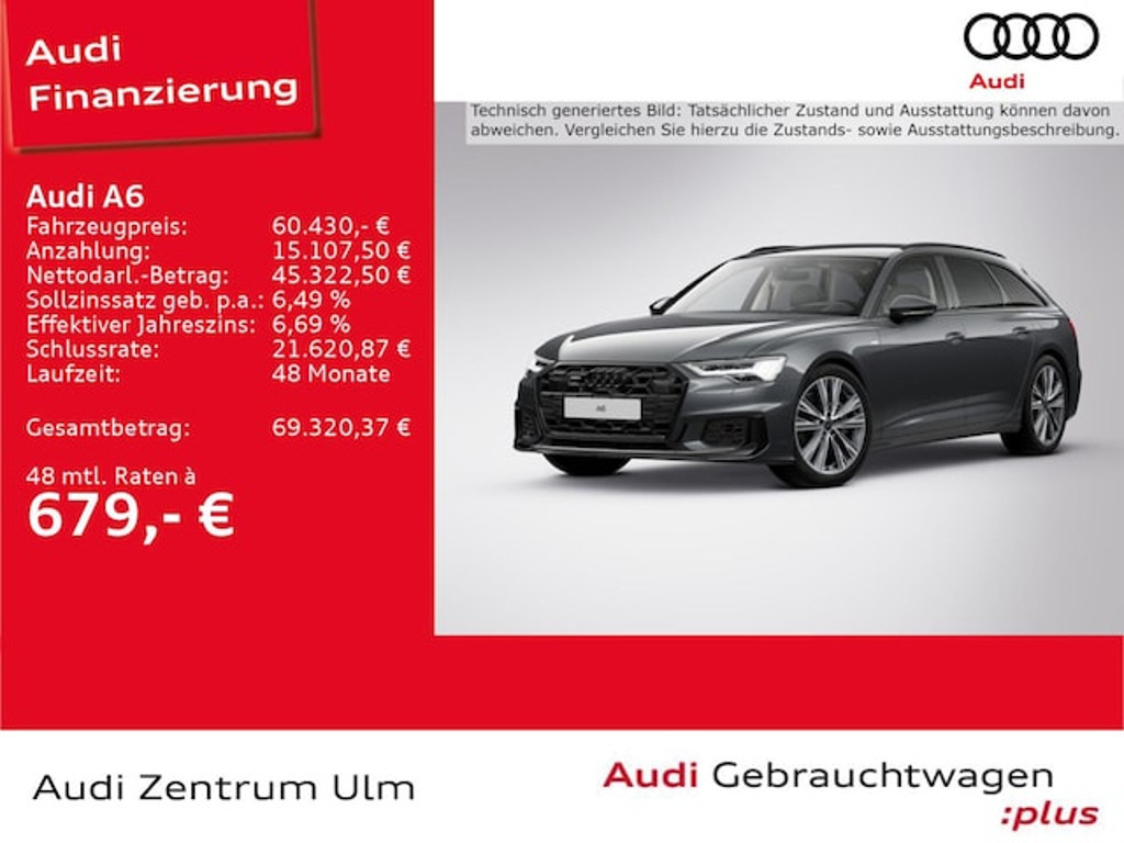 Audi A6 Avant Quattro S-Line S-Tronic Hybride 50 TFSI