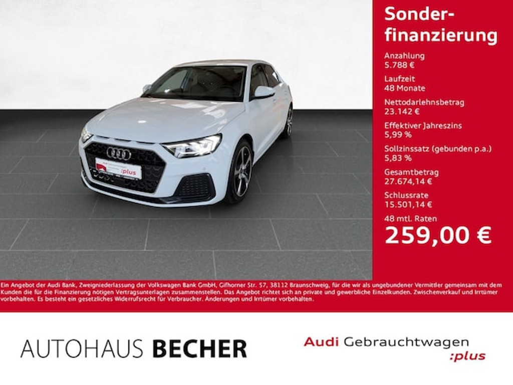 Audi A1 Sportback S-Tronic 30 TFSI