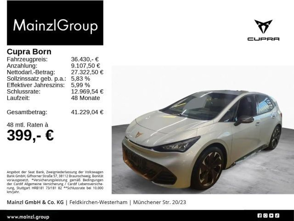 Cupra Born 77 kWh